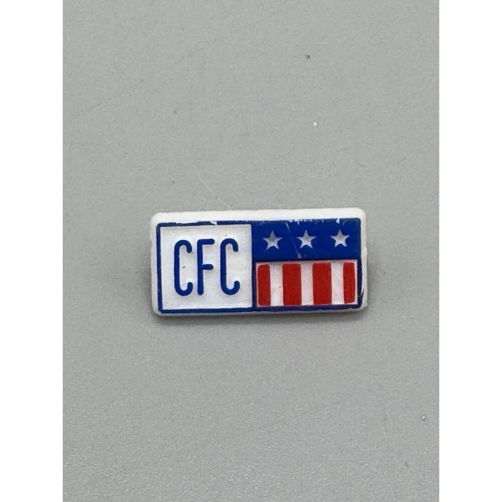 CFC Vintage Plastic Combined Federal Campaign Lapel Pin‎